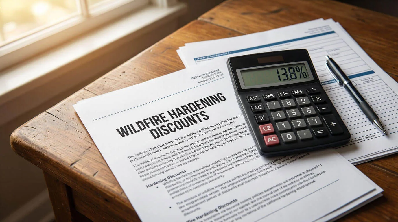 FAIR Plan Wildfire Hardening Discounts: 2026 Rules