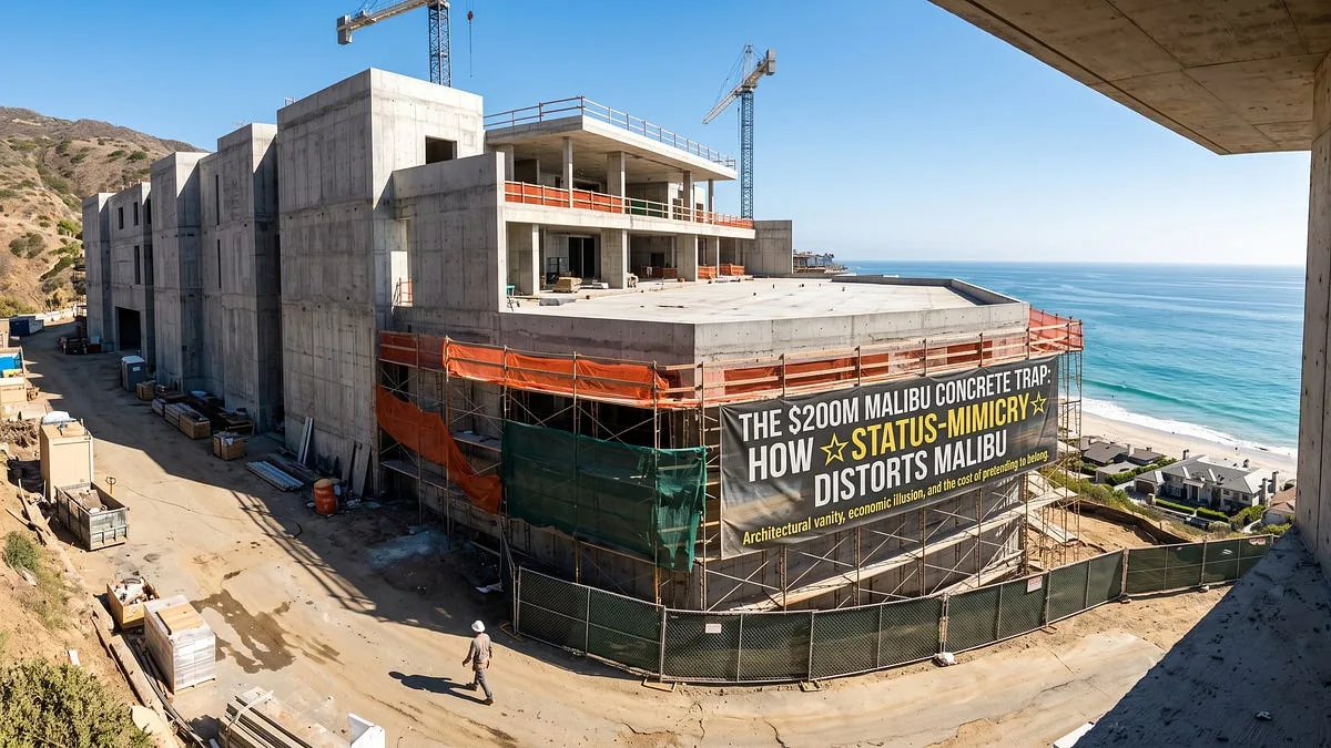 Luxury Concrete Homes in Malibu: The $200M Ando Problem