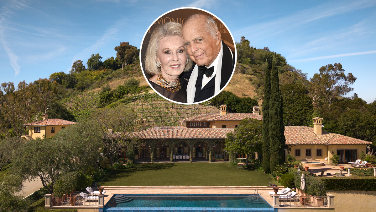 An L.A. Power Couple’s Bel Air Home With a Private Vineyard Lists for $65 Million