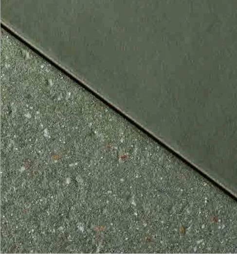 Green terrazzo