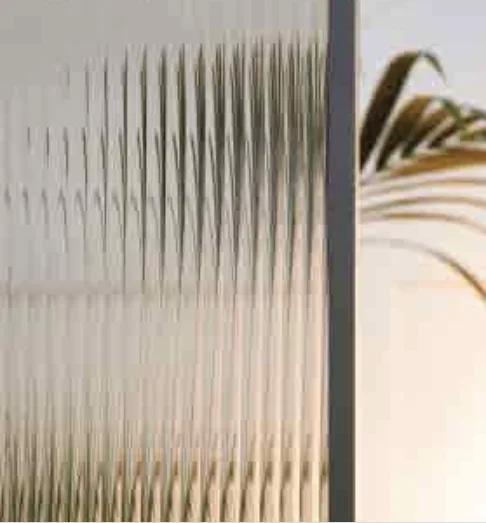 Reeded glass
