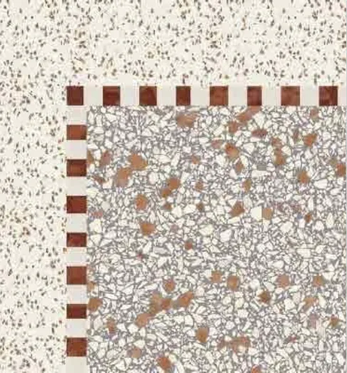Terrazzo floor